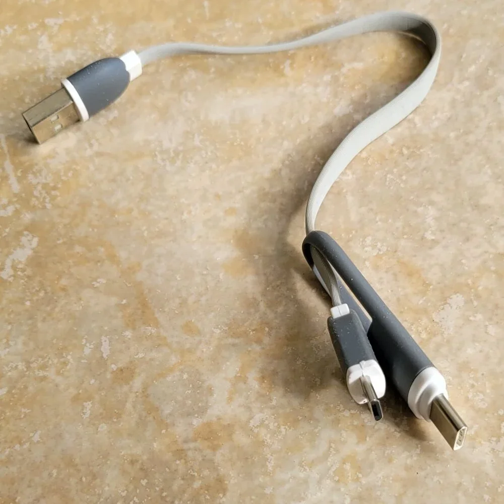 USB A to USB Type C and Micro Combo